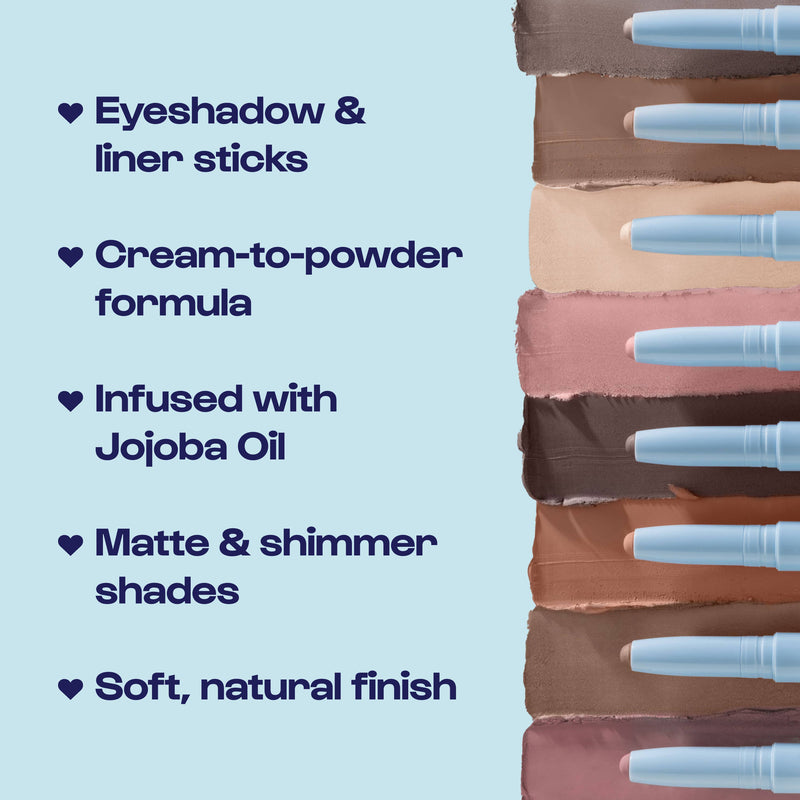 11th Hour Cream Eyeshadow & Liner Stick in Victory Blush