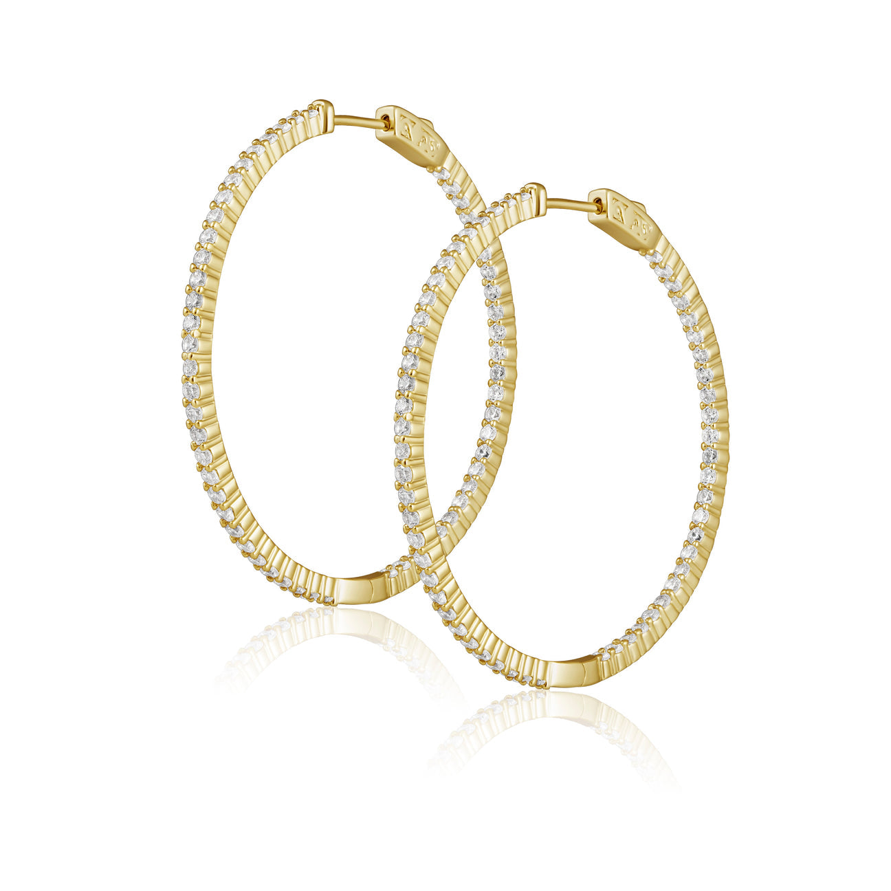 Lyra Cubic Zirconia Hoops