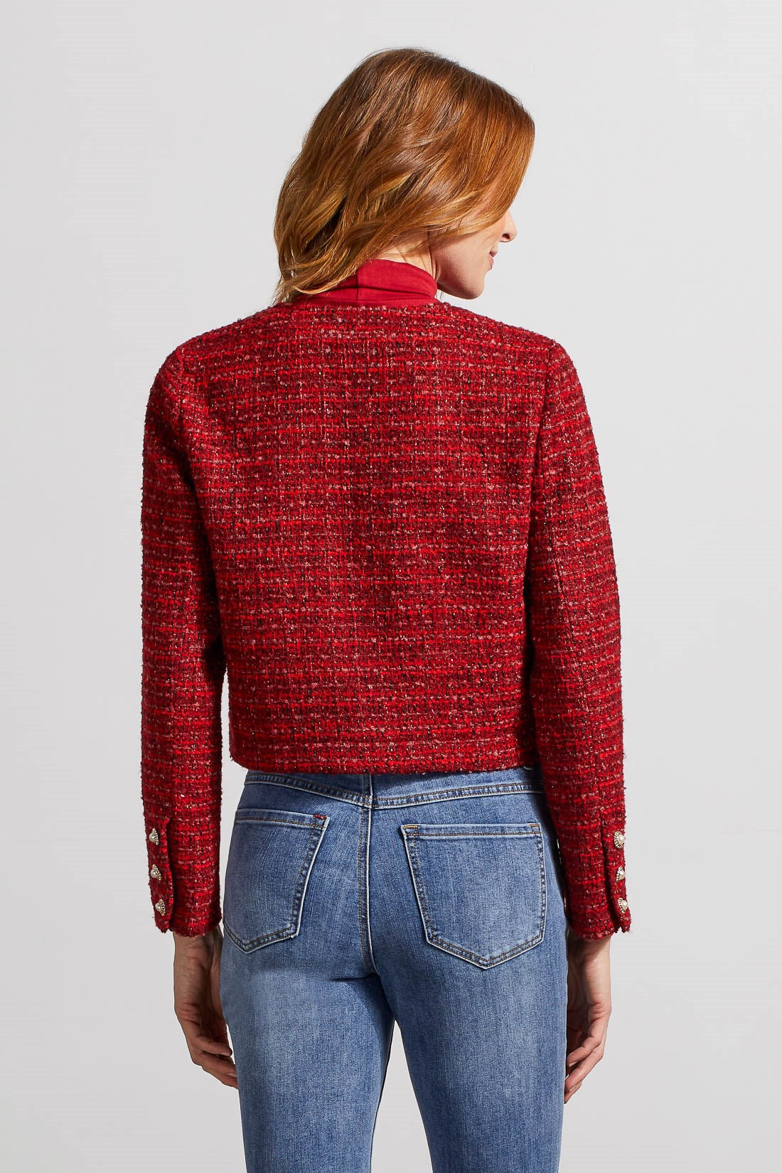 Cropped Tweed Jacket