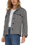 Herringbone Boxy Shacket