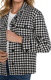Herringbone Boxy Shacket