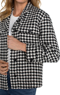 Herringbone Boxy Shacket