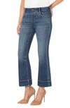 Gia Flare Pull On Denim