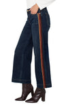 Stride Wide Leg with Velvet Trim