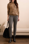 Lightweight Printed Sweater