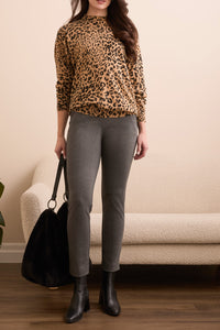 Lightweight Printed Sweater