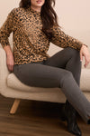 Lightweight Printed Sweater