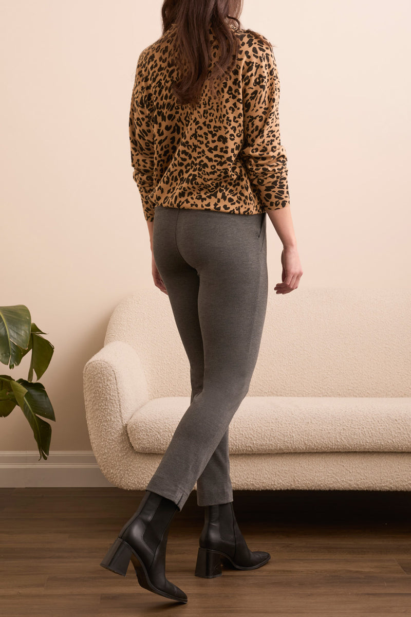 Lightweight Printed Sweater