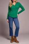 Henley with Buttons