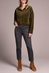 Cropped Cord Jacket