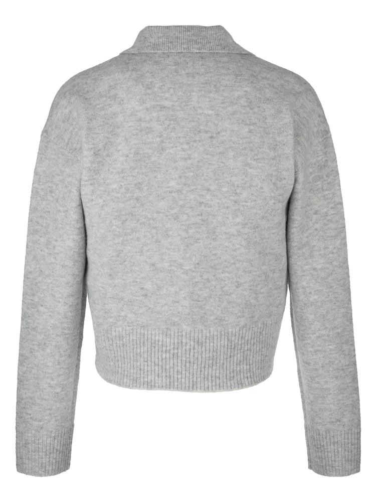 Lilia Button Front Sweater