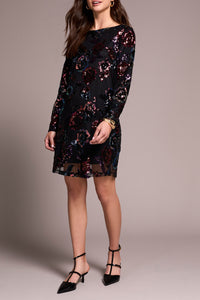 Lined Sequin Mini Dress