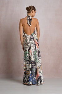Maxi Halter With Ring Top