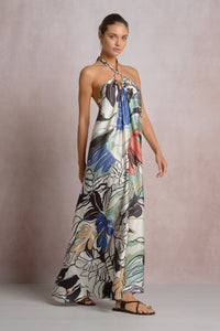 Maxi Halter With Ring Top
