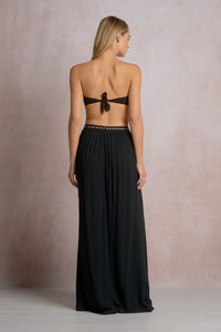 Black Wide Leg Resort Pants