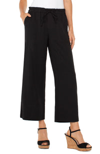 Wide Leg Cropped Pant