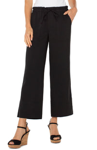 Wide Leg Cropped Pant