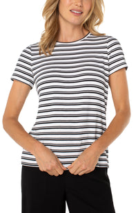 Striped Classic Knit Tee