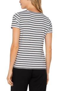 Striped Classic Knit Tee