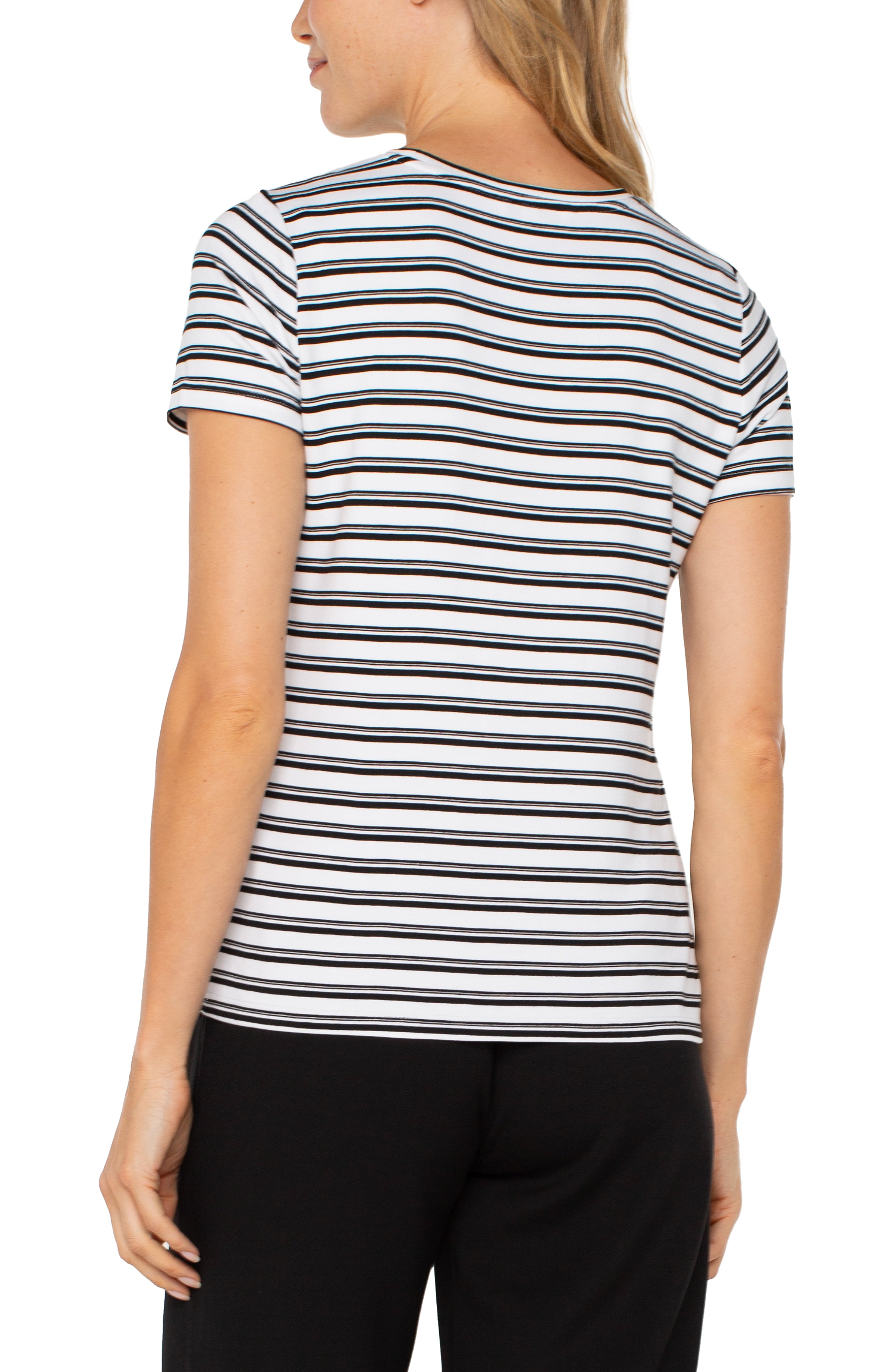 Striped Classic Knit Tee