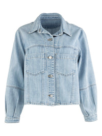 Bailey Button Front Denim Jacket