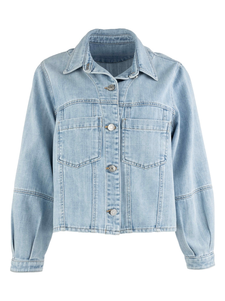 Bailey Button Front Denim Jacket
