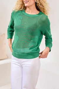 Summer Sweater in Green