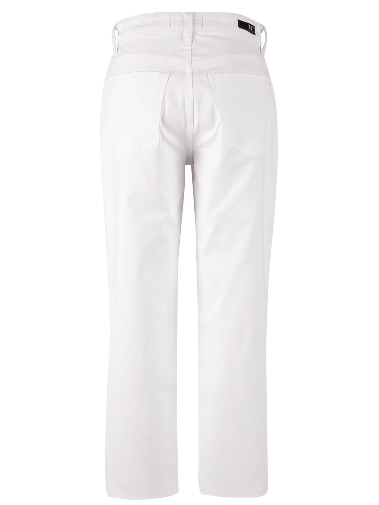 Rachel Fab Ab High Rise White Denim