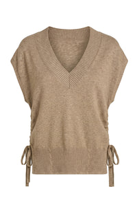 V-neck Dolman Popover Sweater