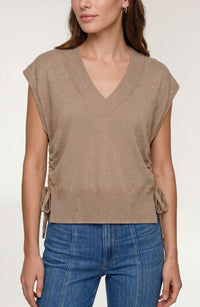 V-neck Dolman Popover Sweater