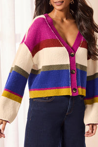 Striped Cardigan