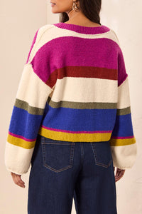 Striped Cardigan
