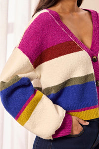 Striped Cardigan