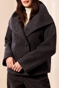 Funnel Neck Jacket