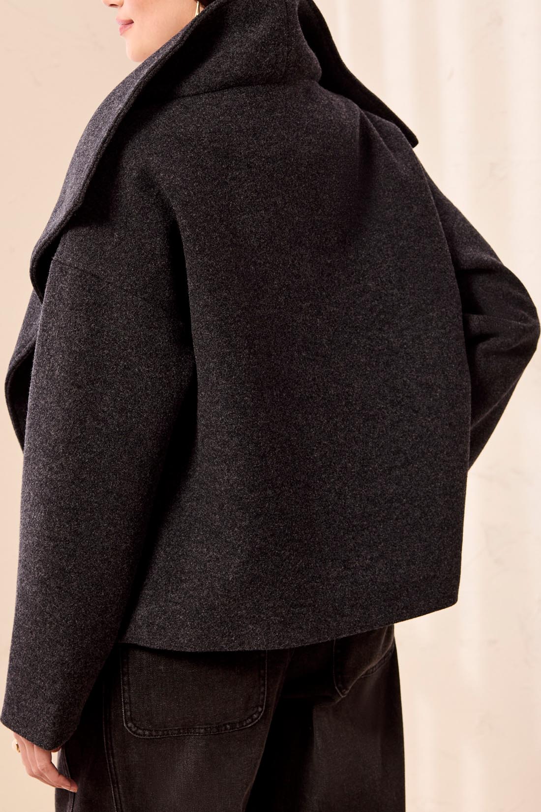 Funnel Neck Jacket