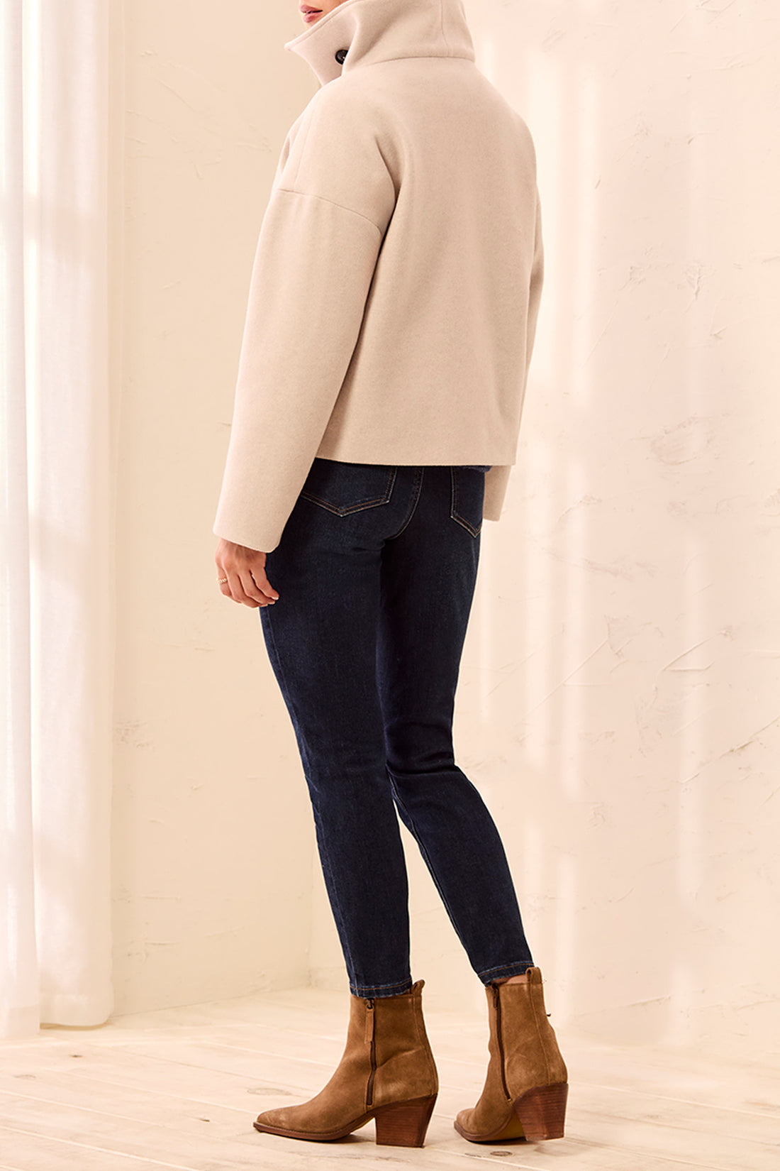 Funnel Neck Jacket