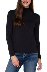 Long Sleeve Mock Neck
