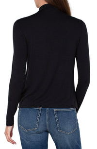 Long Sleeve Mock Neck