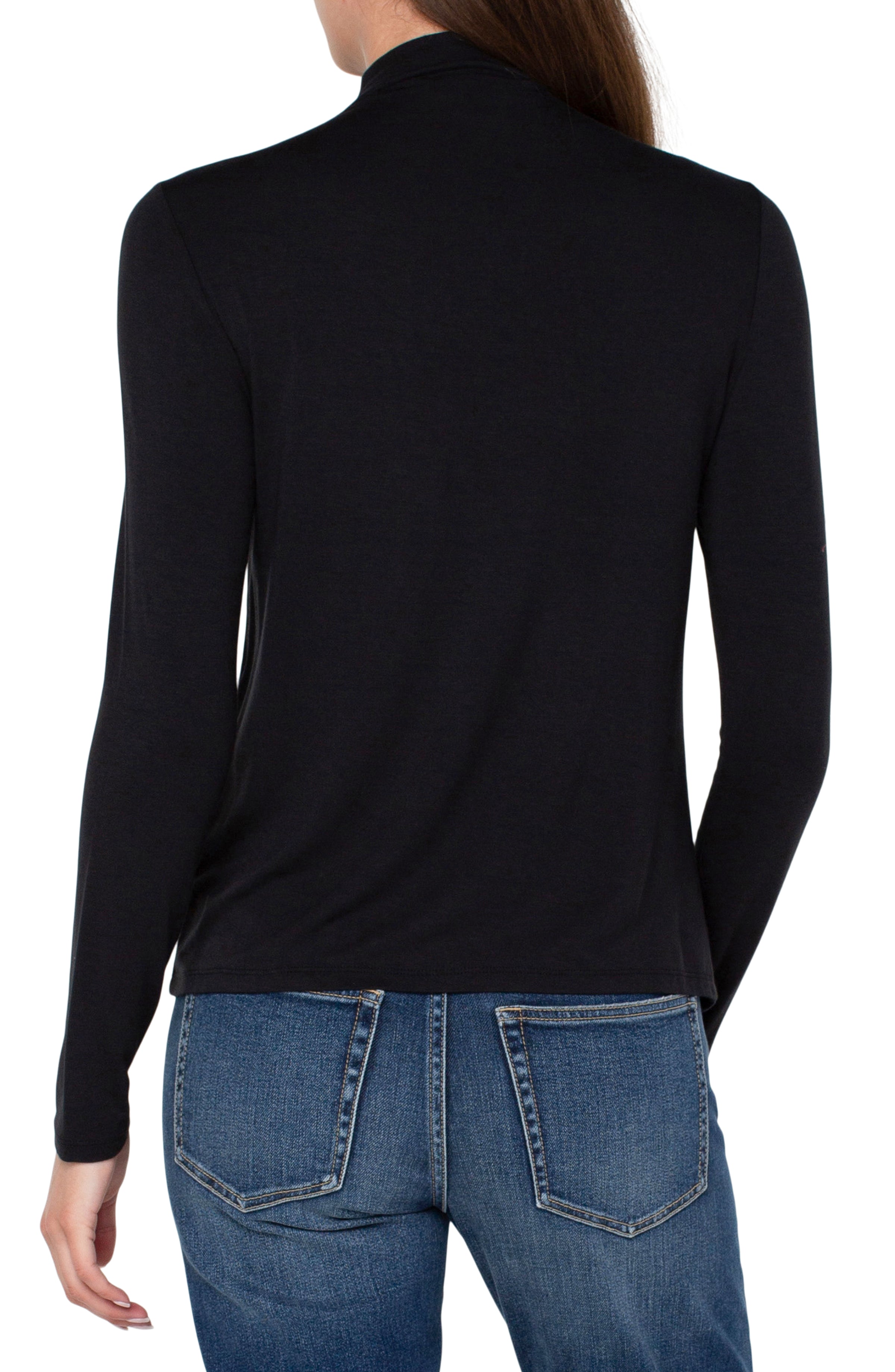 Long Sleeve Mock Neck