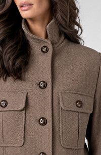 Funnel Neck Field Jacket