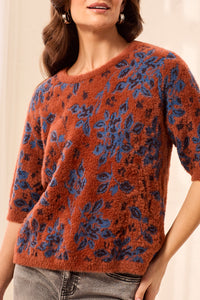 Soft Floral Sweater