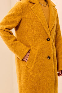 Marigold Coat with Lining