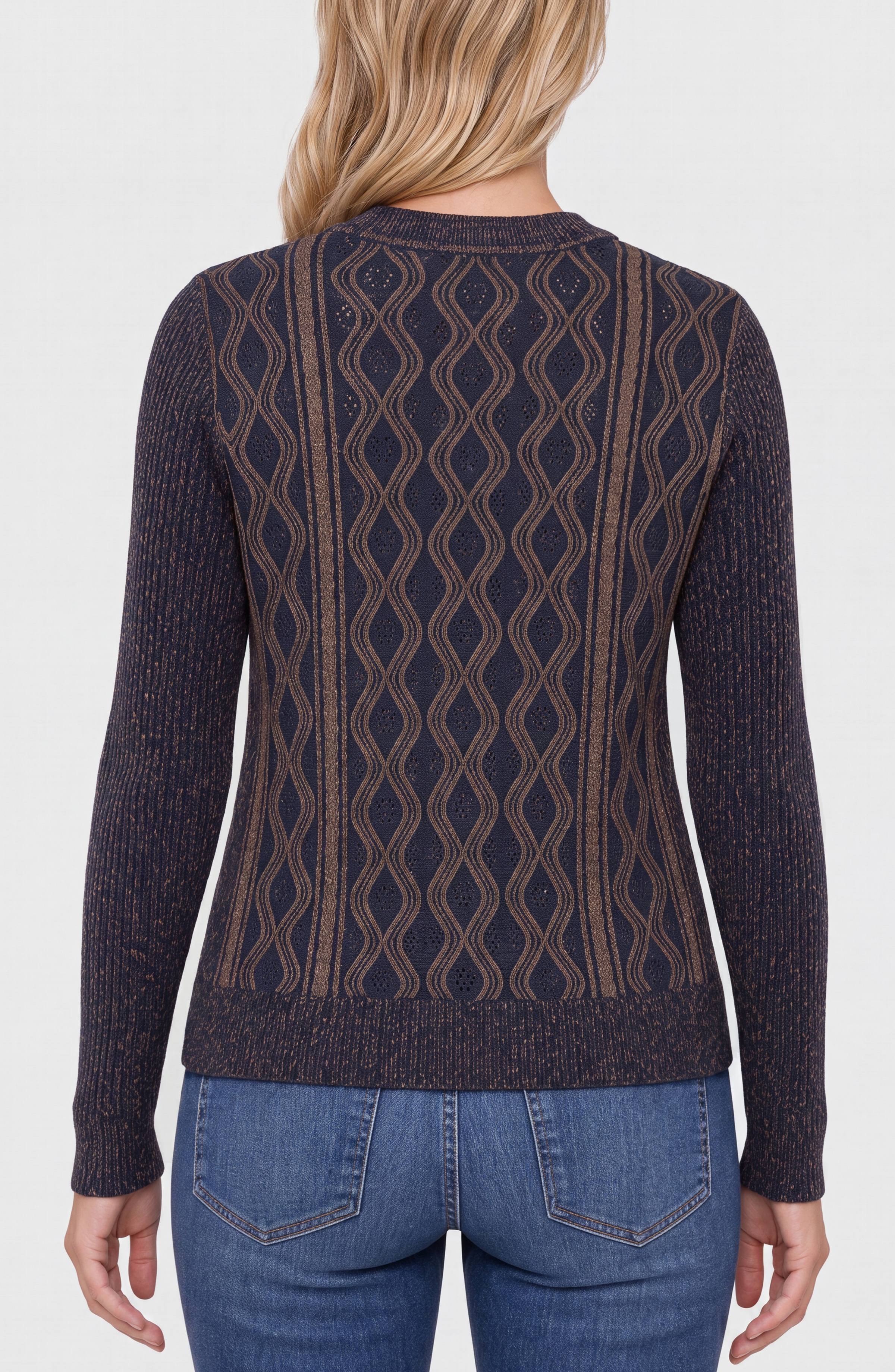 Diamond Crew Neck Sweater