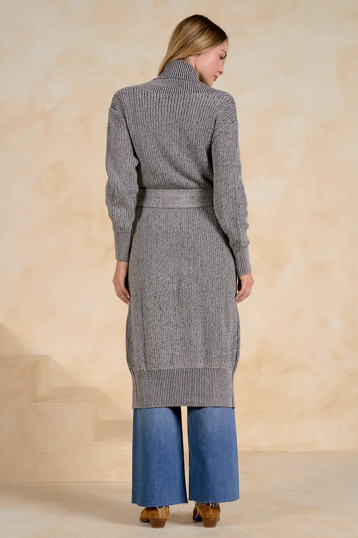 Long Cardi in Gray