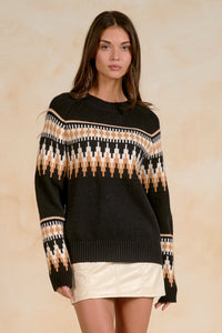 Lightweight Fair Isle Sweater