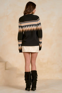 Lightweight Fair Isle Sweater