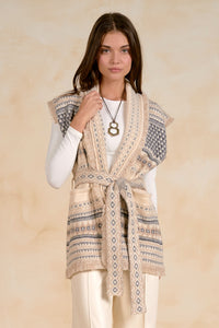 Belted Cardigan Sweater