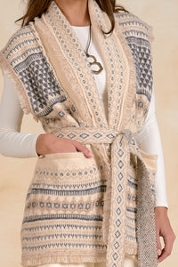 Belted Cardigan Sweater