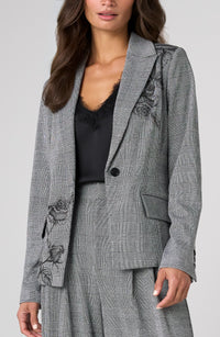 Gray and Rose Tailored Blazer