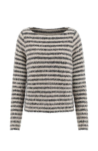 Boatneck Eyelash Sweater